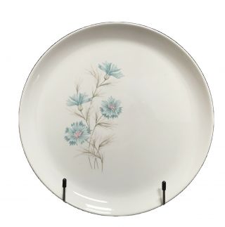 Vintage Dinner Plate Blue Flower Ever Yours Boutonniere Taylor Smith Taylor