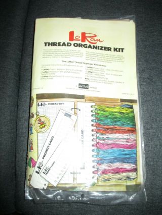 Vintage Lo Ran Thread Organizer Kit - Open,  Missing Rings - From 1979