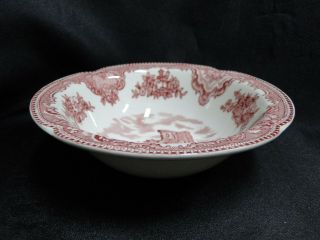 Johnson Brothers Old Britain Castles Pink: Rim Cereal Bowl (s) 6 