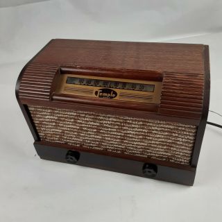 Vintage Temple Radio Model G - 515