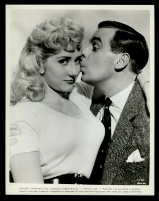 Vintage Sexy Blonde Actress Studio Photo 1960s Columbia Pictures