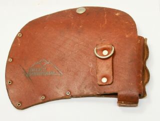 Rocky Mountain Leather Axe Head Sheath / Vintage Hand Tool / Cv Tools