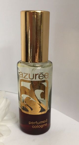 Vintage Estee Lauder Azuree Perfumed Cologne Old Formula.  5 Oz/15ml