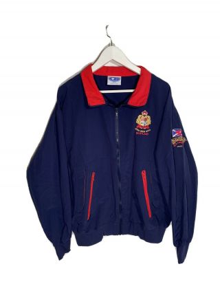 Vintage 2000 British Open St Andrews Windbreaker Jacket Size Mens M Pga Golf