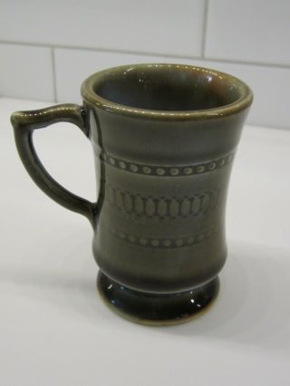 Vintage 3 " Irish Porcelain Wade Mini Mug Tankard Ireland Blue Green Cup