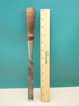 Old Wood Tools Vintage 3/4 " Square Edge Firmer Socket Chisel