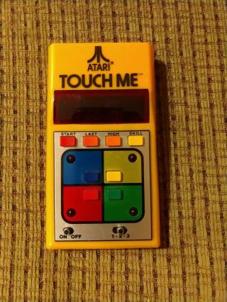 Vintage Atari Touch Me Electronic Handheld Game Parts Please Read