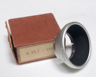 Zeiss Ikon 1110 / A28.  5 Lens Hood Shade 30mm Vintage Photo Accessory