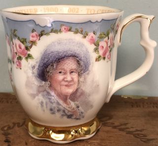 Royal Albert Tea Cup Bone China 2002 Celebrate The Life Of Her Majesty