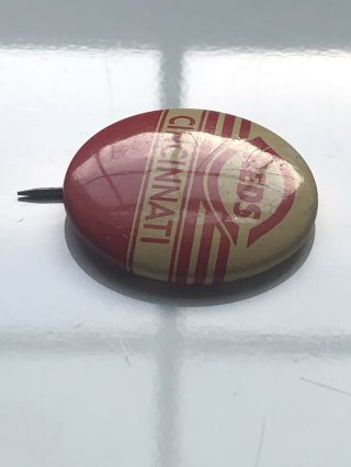 Vintage Cincinnati Reds Baseball Pin Back Button 3