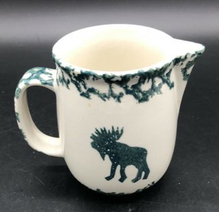 Folk Craft Moose Country By Tienshan Creamer Cup Green Cream Replacement Sponge