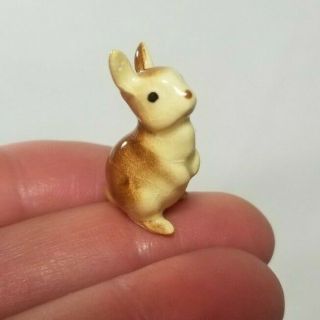 Vintage Hagen Renaker Baby Cottontail Bunny Rabbit Retired Miniature Figurine 1 "