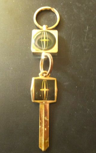 Vintage Lincoln Key Holder With A Blank Lincoln Key Both Have A Number On Them