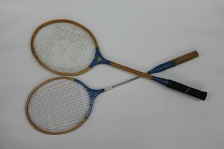 50 Off Vintage (2) Badminton Rackets 900 Pro Model