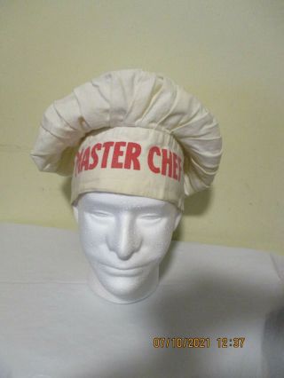 Vintage Red Letter Lettering Master Chef Off - White Chef 
