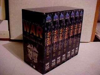 War And Remembrance Vhs Box Set 1 - 7 Movie Mini Series Vintage 1997 Ww2 S1