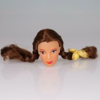 Vintage 1974 Mego Dorothy Head Only For 8 " Wizard Of Oz Action Figure