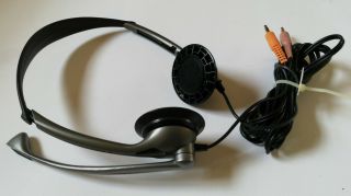 Vintage Oem Radioshack Headset Earphones W/ Microphone -,  Fully - Functional