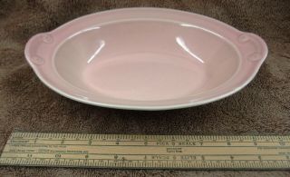 Vintage Luray Pastels 10” Serving Bowl T.  S.  &t.  Pink Luray