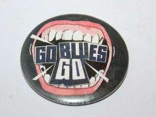 Go Blues Go Vintage Vfl Afl Badge Carlton Blues