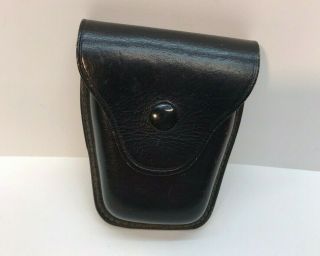 Vintage Jay - Pee Police Security Leather Handcuff Belt Pouch,  Holder,  Holster,  Case