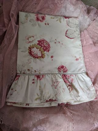 Waverly Garden Room Norfolk Rose Pillowcase Vintage Usa Made