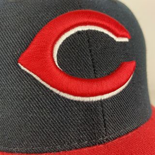 Vintage 90’s Cincinnati Reds Puma MLB Merchandise Snapback Hat Cap 2