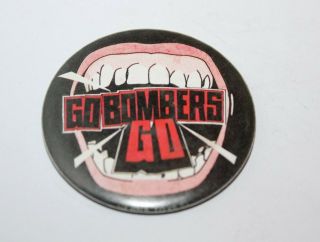 Go Bombers Go Vintage Vfl Afl Badge Essendon Bombers