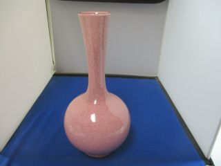 Red Wing Pottery Vase 1557 Pink Speckled