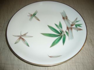 Noritake Canton 5027 Salad Plate 7 7/8 " Bamboo Gold Trim