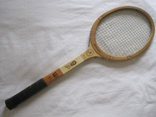 Rare & Vtg Wilson Jack Kramer Signature Wooden Tennis Racquet