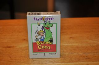 Vintage Rare Beany And Cecil Bob Clampett Cartoon Volume 1 Video 8 Tape Cassette