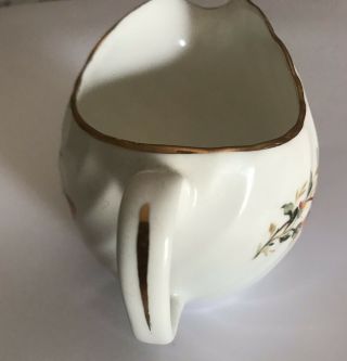Royal Adderley Miniature Creamer & Sugar Bowl Fine Bone China Made in England 3