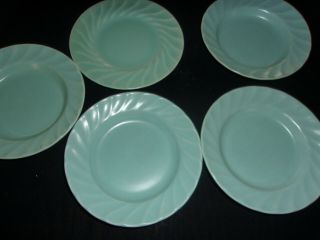 Metlox Yorkshire Swirl Pattern Poppytrail Pastel 4 Deep Dish Bowls 3 Pla Tes
