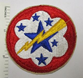 Ww2 Vintage Us Army Forces Western Pacific Patch Cut Edge