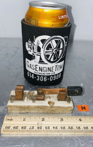 Vintage 708 Trumbull Single Pole Porcelain Knife Switch Steampunk Frankenstein
