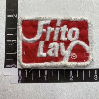 Vintage Frito Lay Snack Food Advertising Patch Subsidiary Of Pepsi Co 00mf