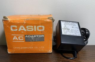 Vintage Casio Ad - 1u Ac Power Supply Adaptor
