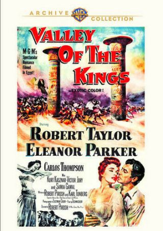 Rare Vintage Noir & More Valley Of The Kings (dvd,  1954) Robert Taylor