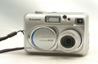 @ Ship In 24 Hours @ Vintage Fujifilm Finepix A210 3.  2mp Compact Digital Camera