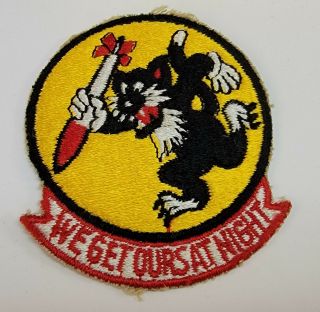 Vintage Usaf 319th Fighter Interceptor Squadron Cloth Patches