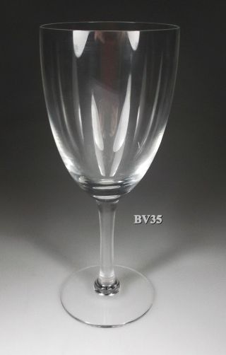 Lalique Crystal France Water Goblet 7 1/8 " - Goblets -