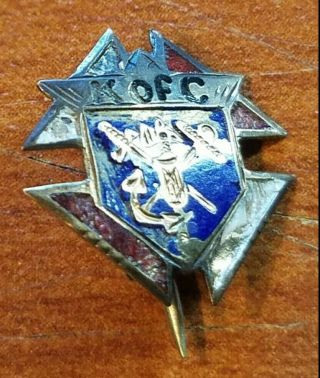 Vintage Knights Of Columbus K.  O.  C.  Lapel Pin