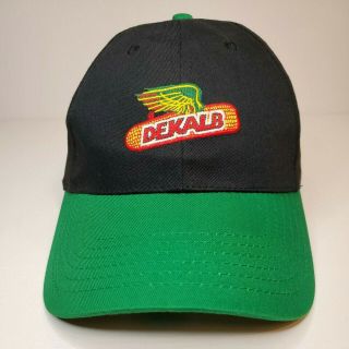 K Products Brand - Dekalb - Vintage Hat - Farmer - Embroidered - Collectible Cap
