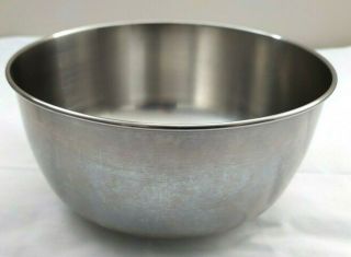 Vintage Sunbeam Stainless Steel Mixing Bowl,  9 Inch,  4 Quart