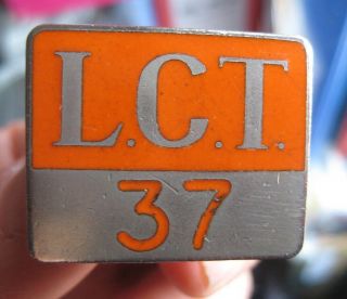 Leicester City Transport Vintage Quality Metal & Enamel Bus Driver Lapel Badge