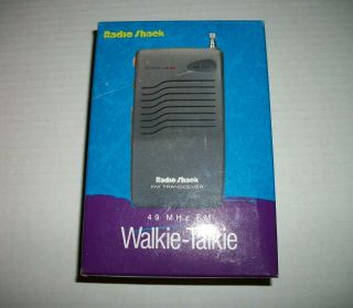 Vintage Radio Shack 49 Mhz Fm Walkie - Talkie Trc509 & Guaranteed