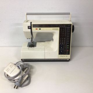 Vtg 1986 Janome Memory Craft 6000 Electronic Sewing Machine 413