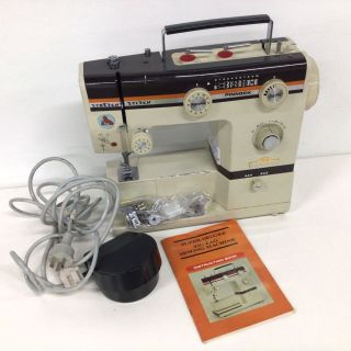 Vintage Pinnock Stretch Stitch Zig Zag Sewing Machine Model: 9400 413