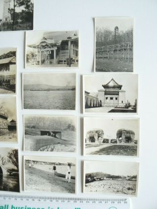 16 x vintage China Photographs Nanking Nanjing Peking Beijing HMS Suffolk 3